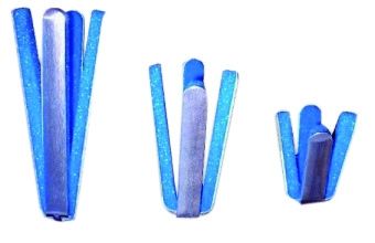 구부릴 수 있는 덧대진 4개의 견인삭 손가락 부목, 손가락 이모 빌라 이져 부목